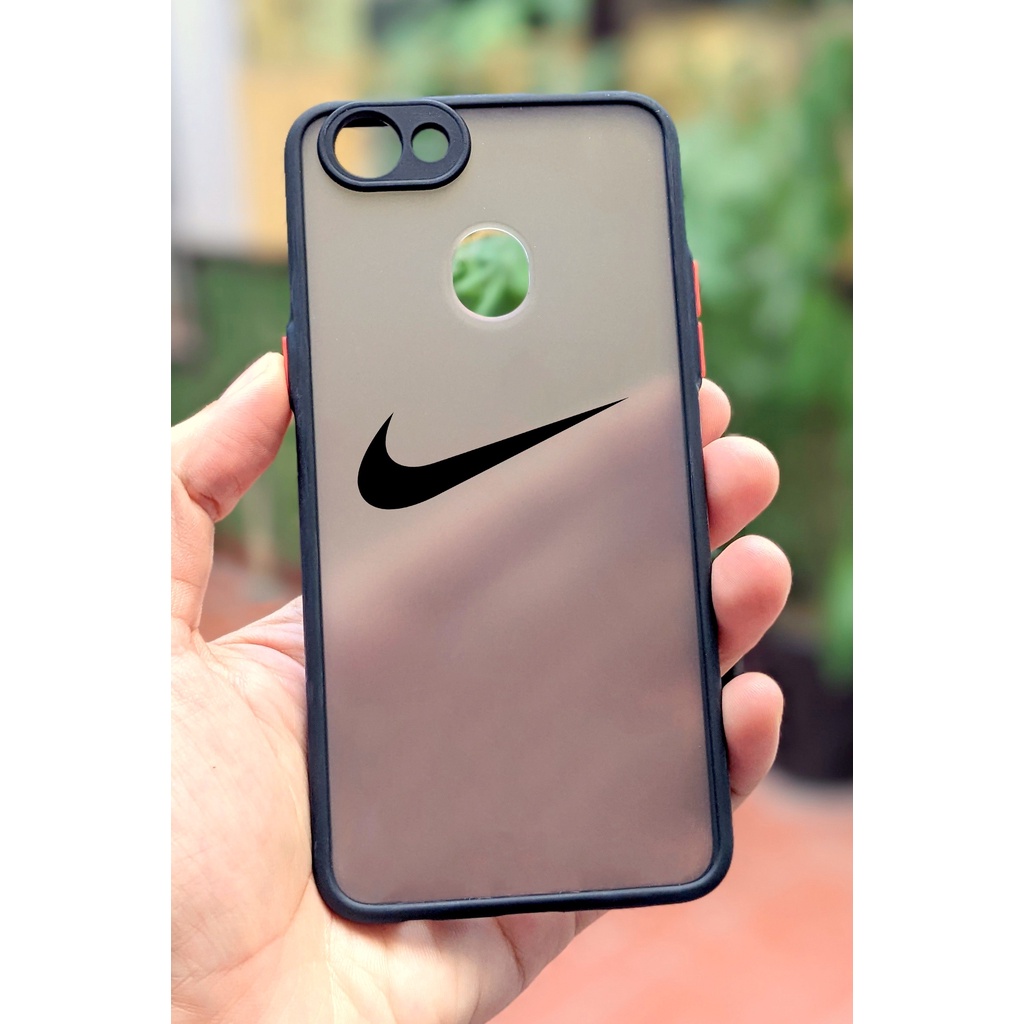 Ốp Lưng Viền Dẻo, Logo Nike, Bảo Vệ Camera OPPO F1s/F5/F9/F11/F11 Pro/F15