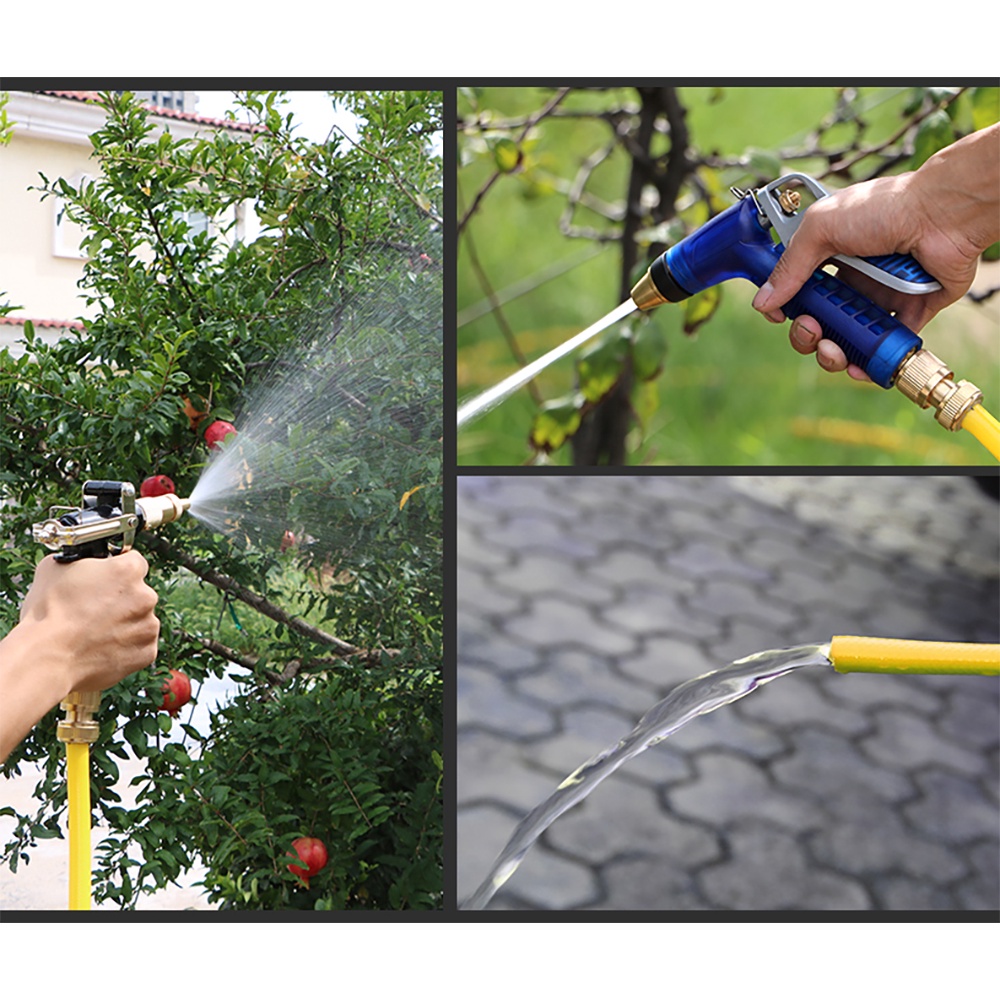 Vòi Phun Nước Tưới Vườn Áp Suất Cao 15M Bằng PVC