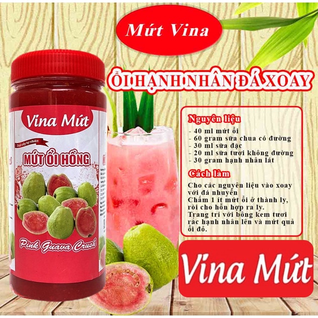 Sinh Tố Vina Mứt - Mứt Sinh Tố Trái Cây Vina Hũ 650g