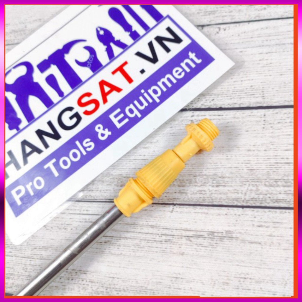 Cần tưới cây, phun thuốc sâu, loại cần rút 1.2m, đầu hoa loa bé, đã đấu sẵn đầu ra