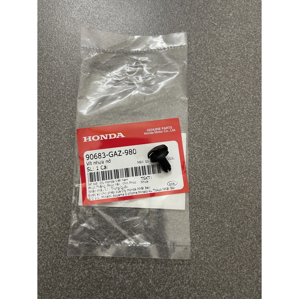 chốt vít nhựa nút gài mặt nạ xe future neo future x hàng chính hãng 90683GAZ980