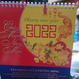 Lịch để bàn năm 2022 có ngày âm