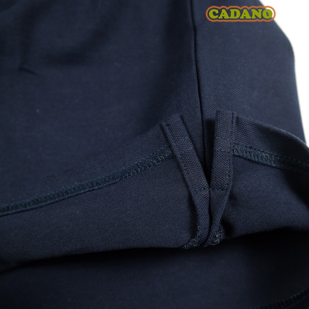 Áo polo nam, thương hiệu CADANO, thêu họa tiết, vải cotton co giãn màu Xanh đen sang trọng - dòng cao cấp | BigBuy360 - bigbuy360.vn