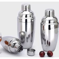 Bình lắc bằng inox cao cấp không rỉ nhiều dung tích dùng để pha chế cà phê, cocktail, trà sữa,...