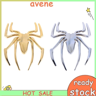 Miếng Dán Kim Loại Mạ Điện Hình Nhện 3d Cho Xe Hơi