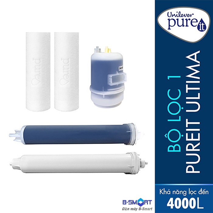 Bộ Lọc thay cho Máy Lọc Nước Unilever Pureit Ultima UV + MF