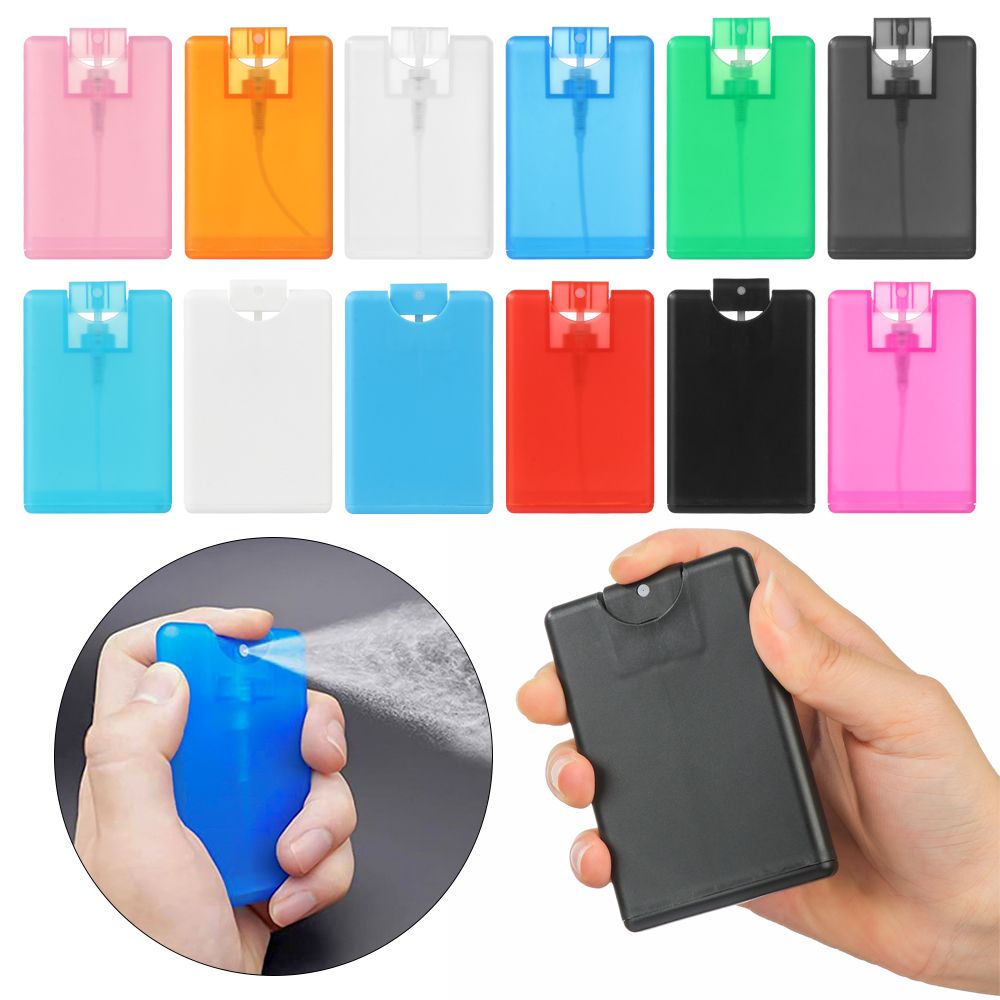 [Hàng mới về] Chai rỗng xịt nước hoa mini dung tích 20ml hình thẻ chất lượng cao