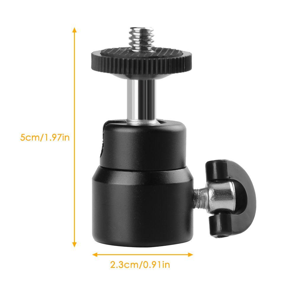 Giá Đỡ Ba Chân TAYLOR1 1 Cái 1 / 4 Hot Shoe Xoay 360 Độ Cho Máy Ảnh 1 / 4