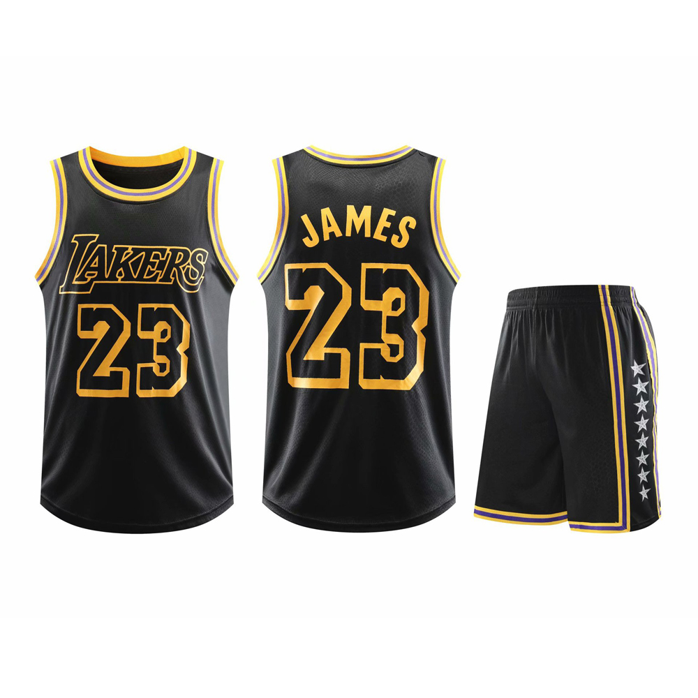 Bộ Quần Áo Bóng Rổ Los Angeles Lakers