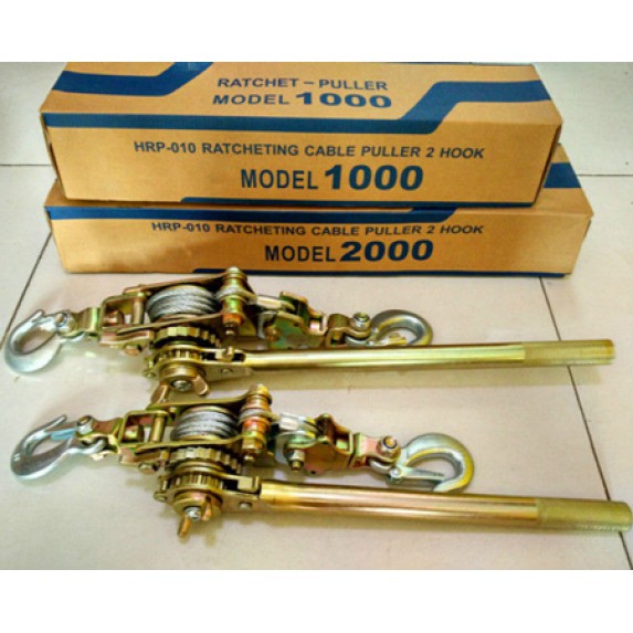 Palang cáp lắc tay 1 tấn