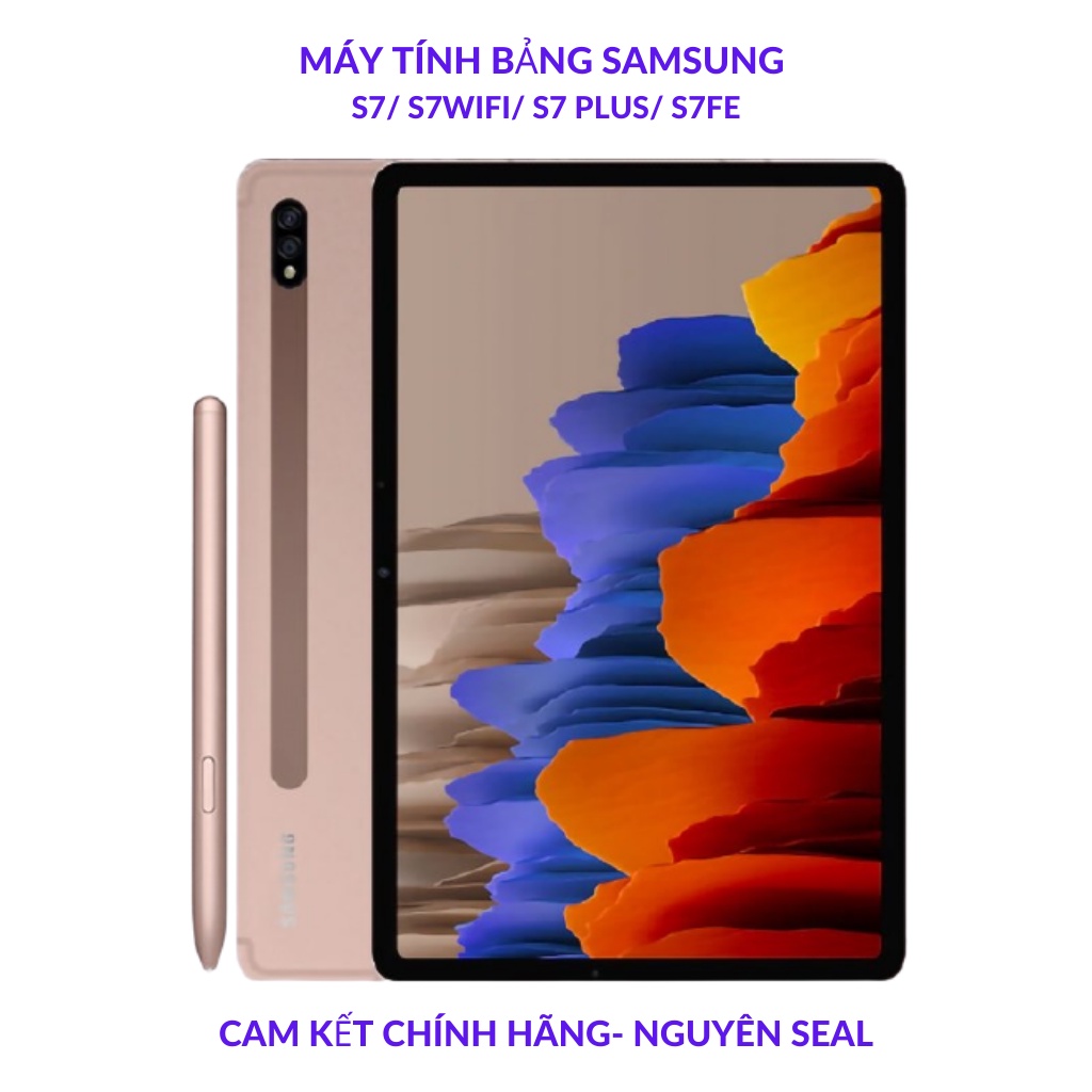 [CHÍNH HÃNG] Máy Tính Bảng Samsung Galaxy Tab S6 Lite, S7, S7 FE, S7 Plus, S7 Wifi, S7 FE Wifi ✅Kèm Bút Spen