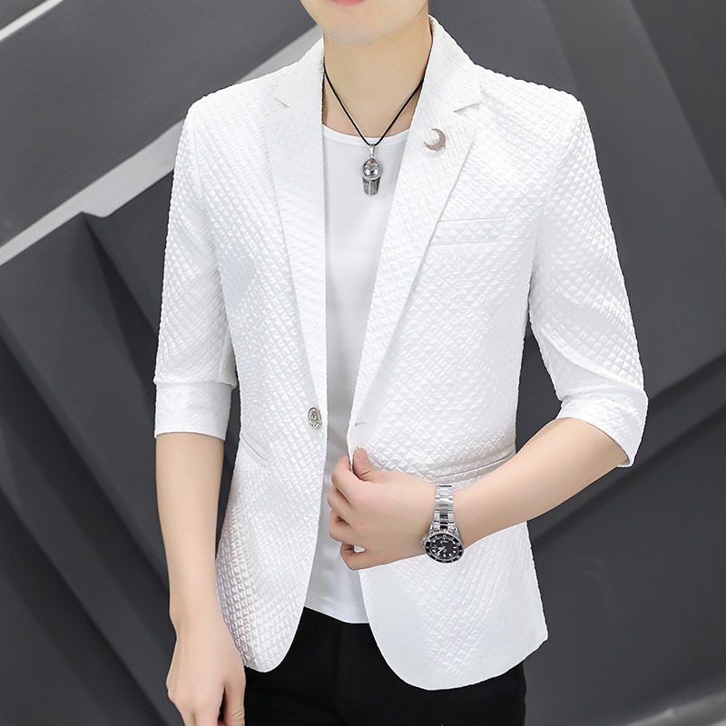 # Áo Khoác Nam# Bộ Đồ Vest Phong Cách Anh Quốc Thời Trang Cho Nam# Áo Khoác Vest Tay Lửng Thời Trang Cao Cấp Cho Nam