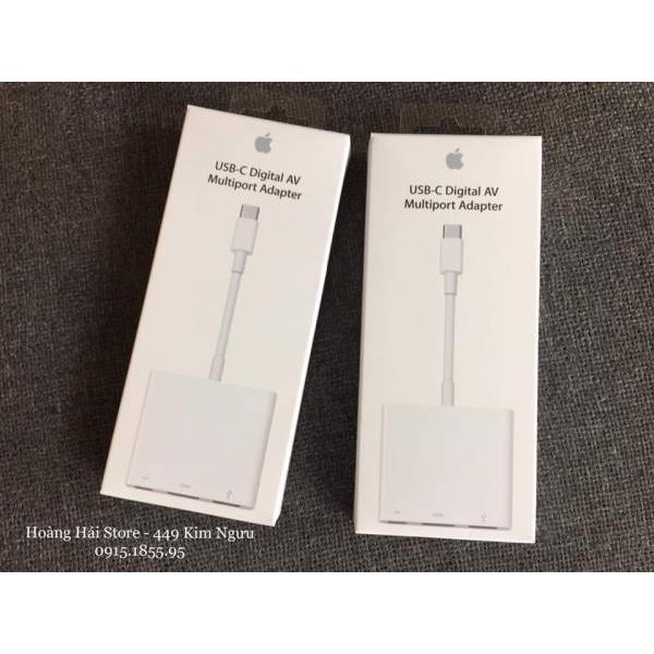 Cáp chuyển đổi Apple USB type C to HDMI Adapter chính hãng Apple cho Macbook