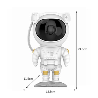 USB rechargeable astronaut laser night light