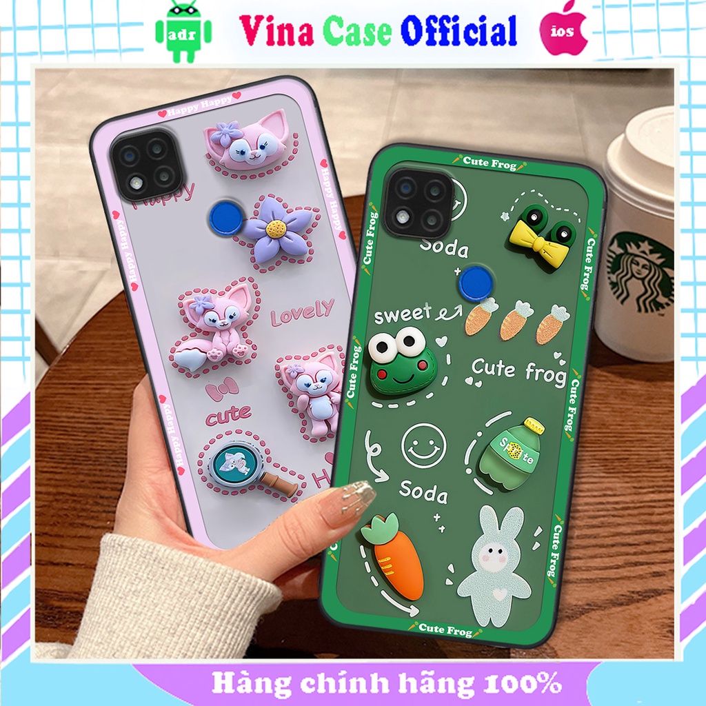 Ốp Xiaomi Redmi 9C in hình hoạt hình cute, dễ thương , đáng yêu