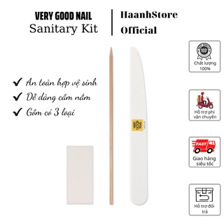 Very good Nail Bộ sản phẩm vệ sinh Móng Sanitary Kit 3 món an toàn vệ sinh