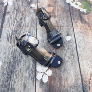 Giày Sandal cao gót 5 phân quai mi ca mảnh