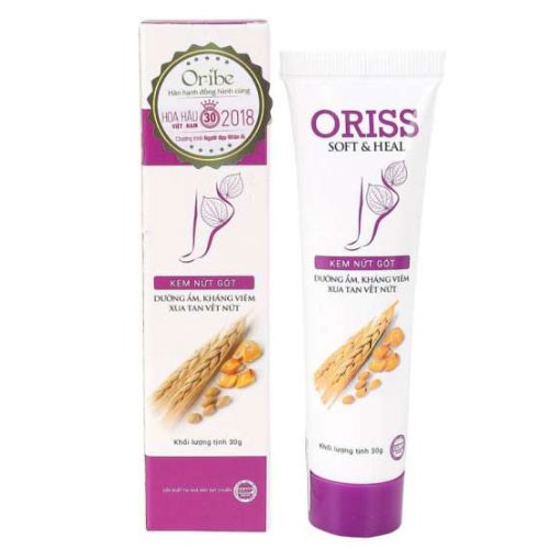 Kem dưỡng da chân Oriss Soft And Heal – Hỗ trợ giúp dưỡng ẩm hiệu quả, ngăn ngừa nứt nẻ da