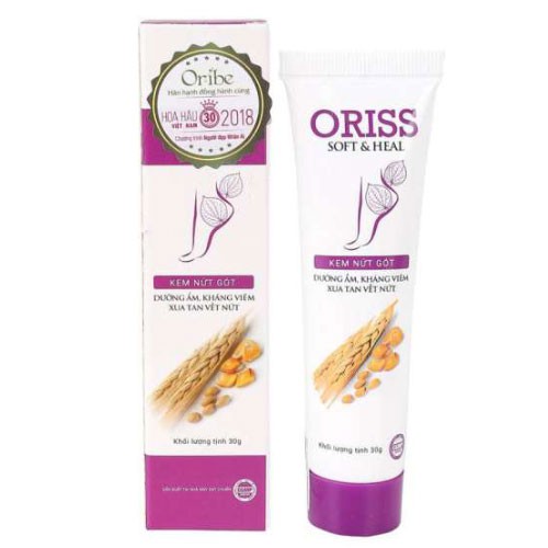 Kem dưỡng da chân Oriss Soft And Heal – Hỗ trợ giúp dưỡng ẩm hiệu quả, ngăn ngừa nứt nẻ da