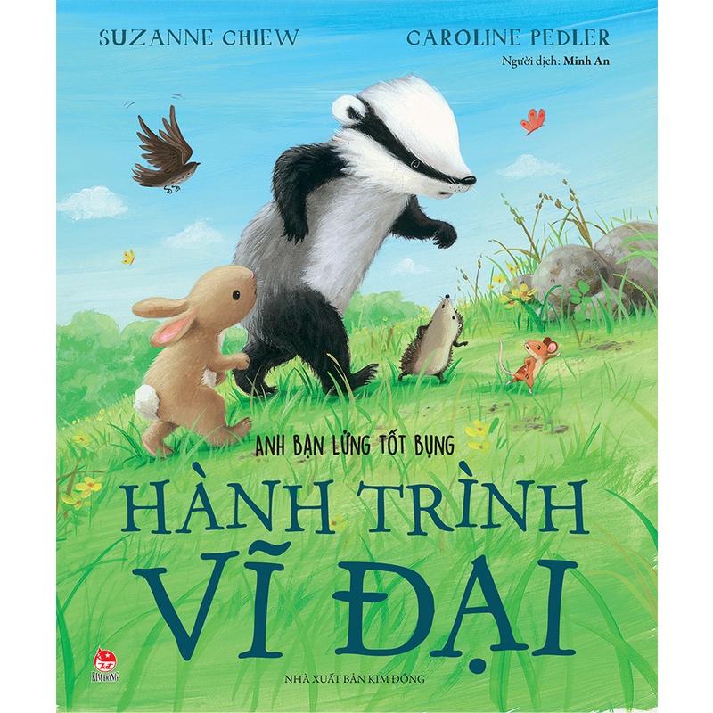 Sách - Anh bạn Lửng tốt bụng - Hành trình vĩ đại
