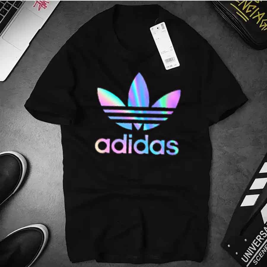 Áo cao cấp thun in adidas phản quang siêu đẹp phong cách thời trang đẳng cấp