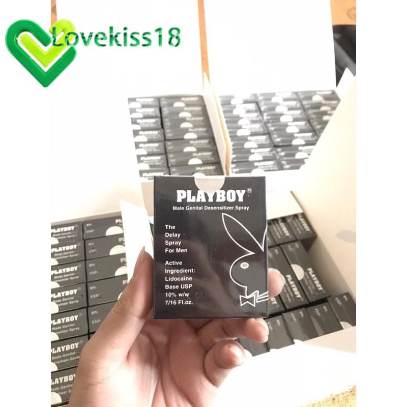 [lovekiss18] [CAM KẾT CHÍNH HÃNG + GIAO HÀNG KÍN ĐÁO] Chai xịt Playboy hương bạc hà 5ml