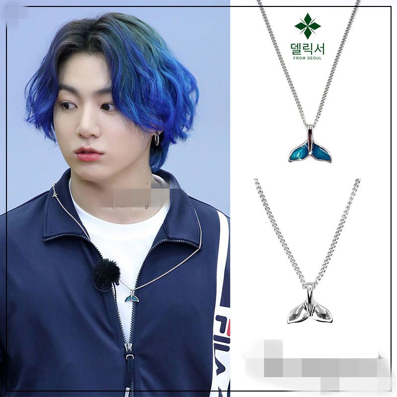 Dây Chuyền Đuôi Cá Đại Dương Giống Jungkook BTS Unoff