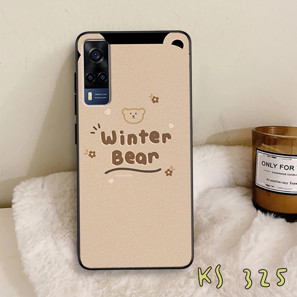 Ốp lưng Vivo Y72 5G - Y51 2020 - Y53s - Ốp lưng vivo in hình tai thỏ siêu dễ thương