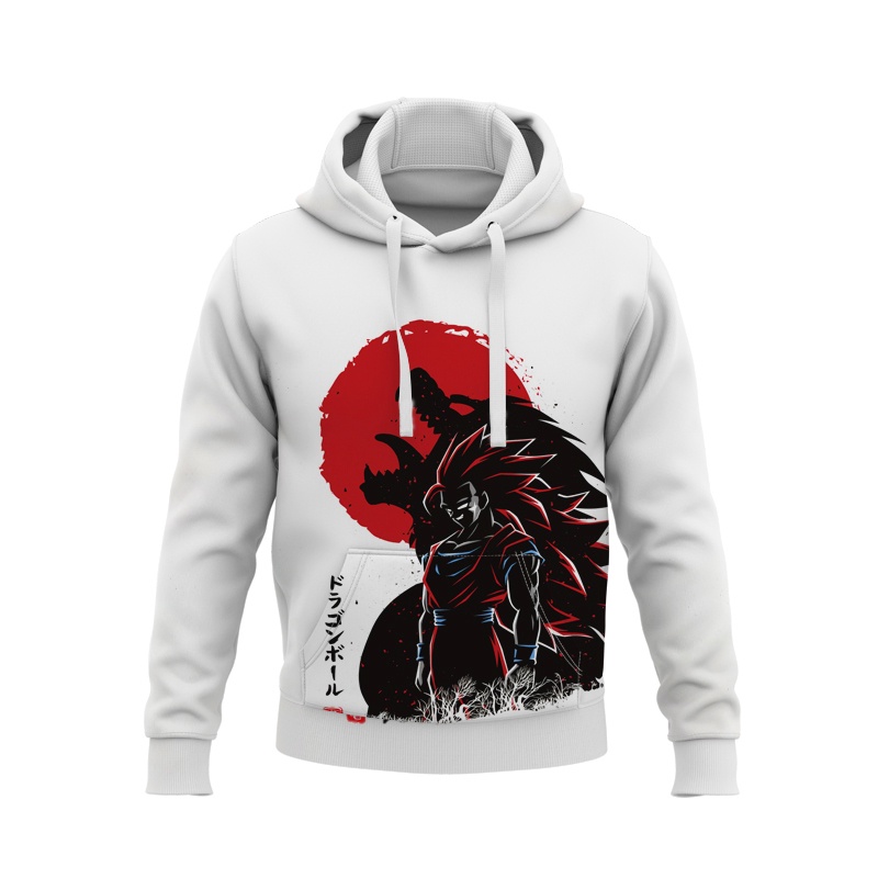 Áo Hoodie In Họa Tiết Hoạt Hình Dragon Ball 2022 DBZ 3D Thời Trang Đường Phố Cho Nam Và Nữ