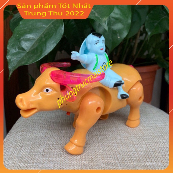[ĐỒ CHƠI] CON TRÂU CHẠY PIN CHO BÉ ( ĐÃ KÈM PIN, NHẠC ) - [ SHOP CAM KẾT ĐÚNG SP ]