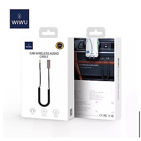 Cáp WiWu Car Wireless Audio Cable YP04  Cáp Âm Thanh Aux Không Dây, Đầu Vào 3,5mm Và USB - Hàng Chính Hãng