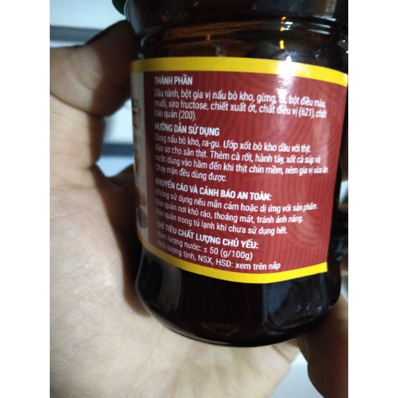 Nước xốt dầu ngon dùng nấu bò kho- ra gu,chay - mặn đều dùng được