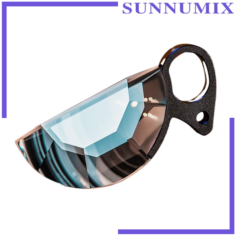 [SUNNIMIX]Semicircle Kaleidoscope Camera Lens Filter Optical Glass Prism Photographic