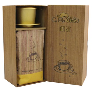 COMBO CÀ PHÊ CHỒN HỘP 500G + CAFE TÚI LỌC (15 GÓI X 15G)