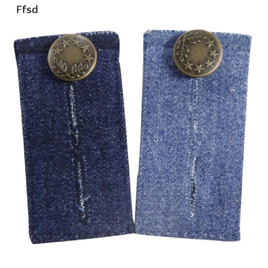 Set 4 Thắt Lưng Quần Jean Mở Rộng Cài Nút Điều Chỉnh Được Có Thể Giặt Được Cho Phụ Nữ Mang Thai