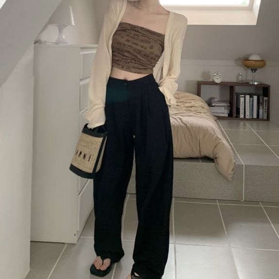 Bán Chạy!Áo Khoác Cardigan Dệt Kim Tay Dài Dáng Rộng Thoáng Khí Màu Trơn Thời Trang Mùa Hè Cho Nữ