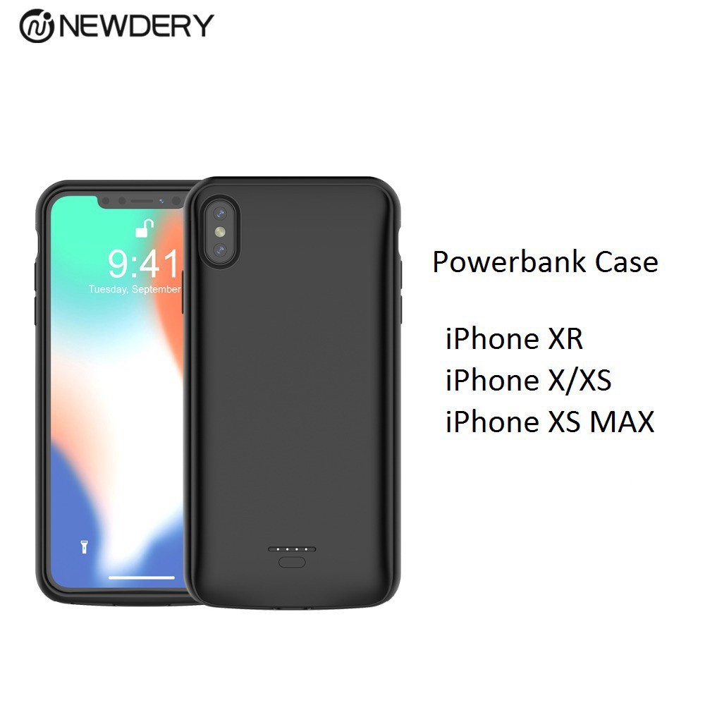 Ốp lưng kiêm pin sạc dự phòng thời trang dành cho iPhone 6 Plus 7 8 X XS Max XR