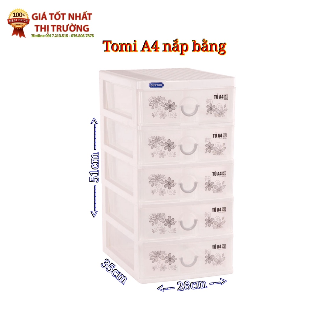 Tủ Nhựa TOMI A4 NB Duy Tân