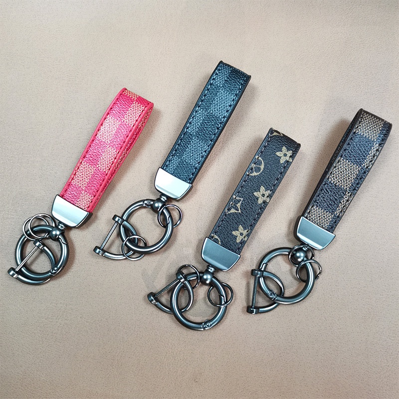 Móc Khóa Da Kim Loại Thời Trang Mới