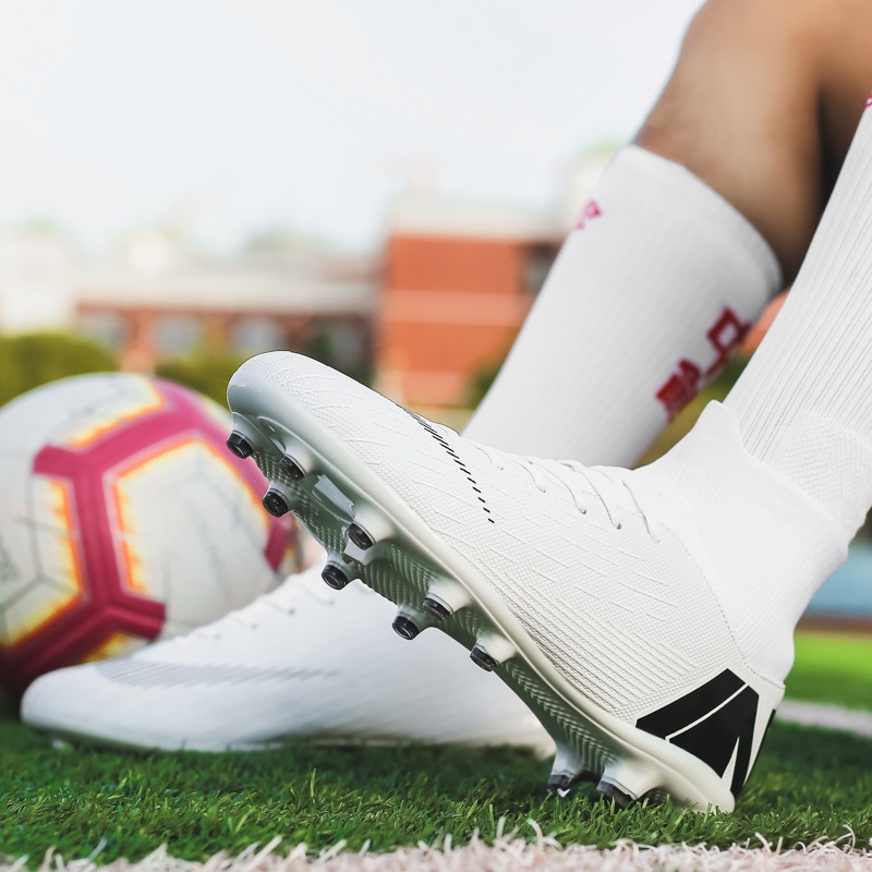 size：35-44 C Ronaldo Assassin12 Giày bóng đá cao cấp dành cho nam thanh niên  FG cao cấp, Giày Futsal nam trong nhà và ngoài trời cỏ nhân tạo