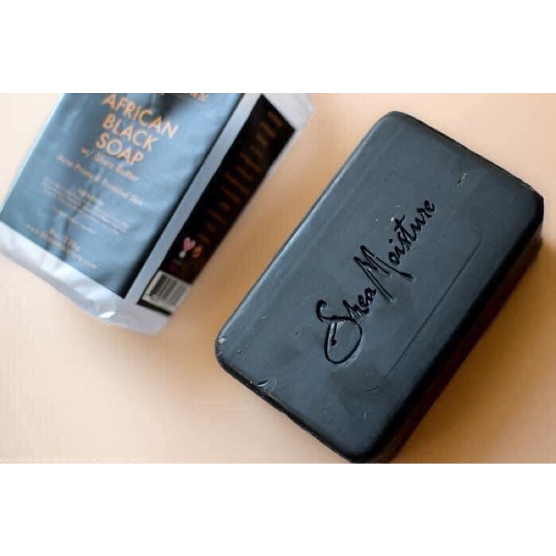 XÀ BÔNG ĐEN Shea Moisture 230g