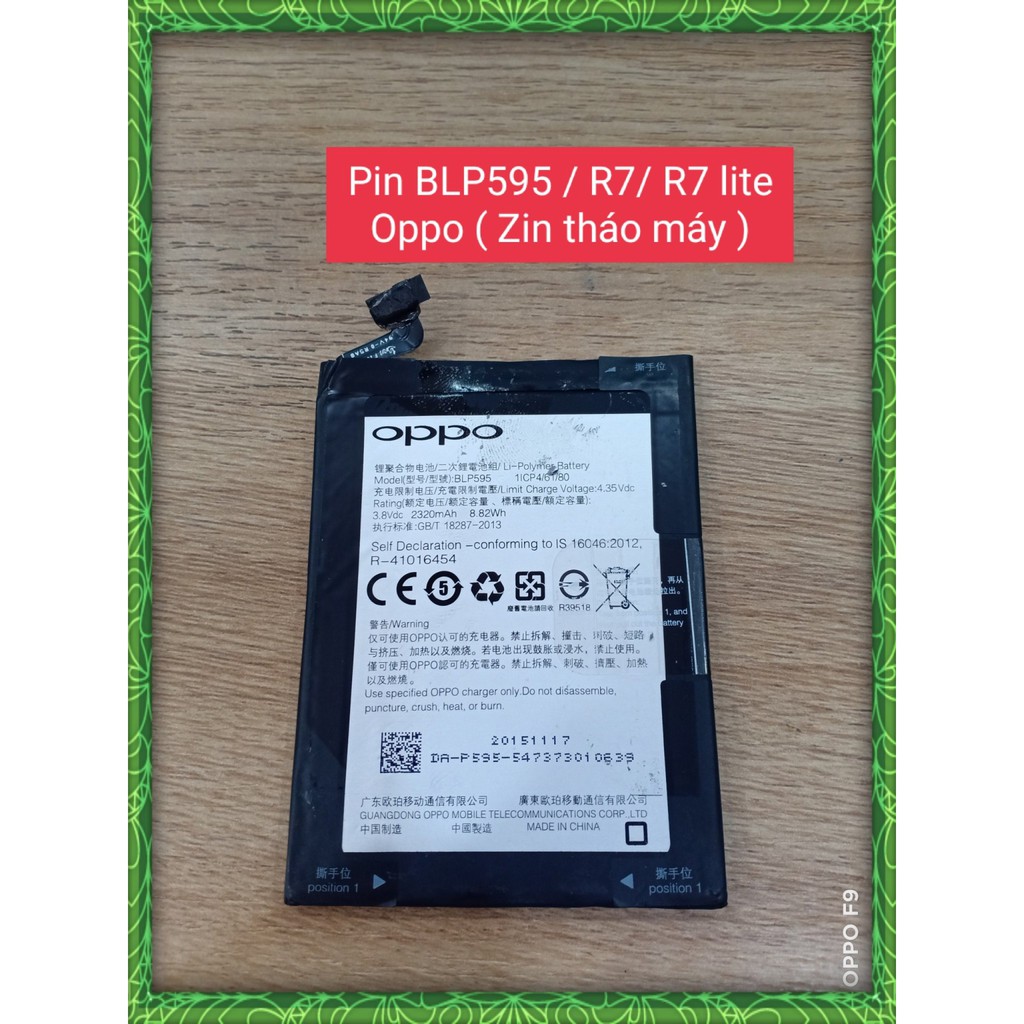 Pin BLP595 - R7 - R7 Lite Oppo