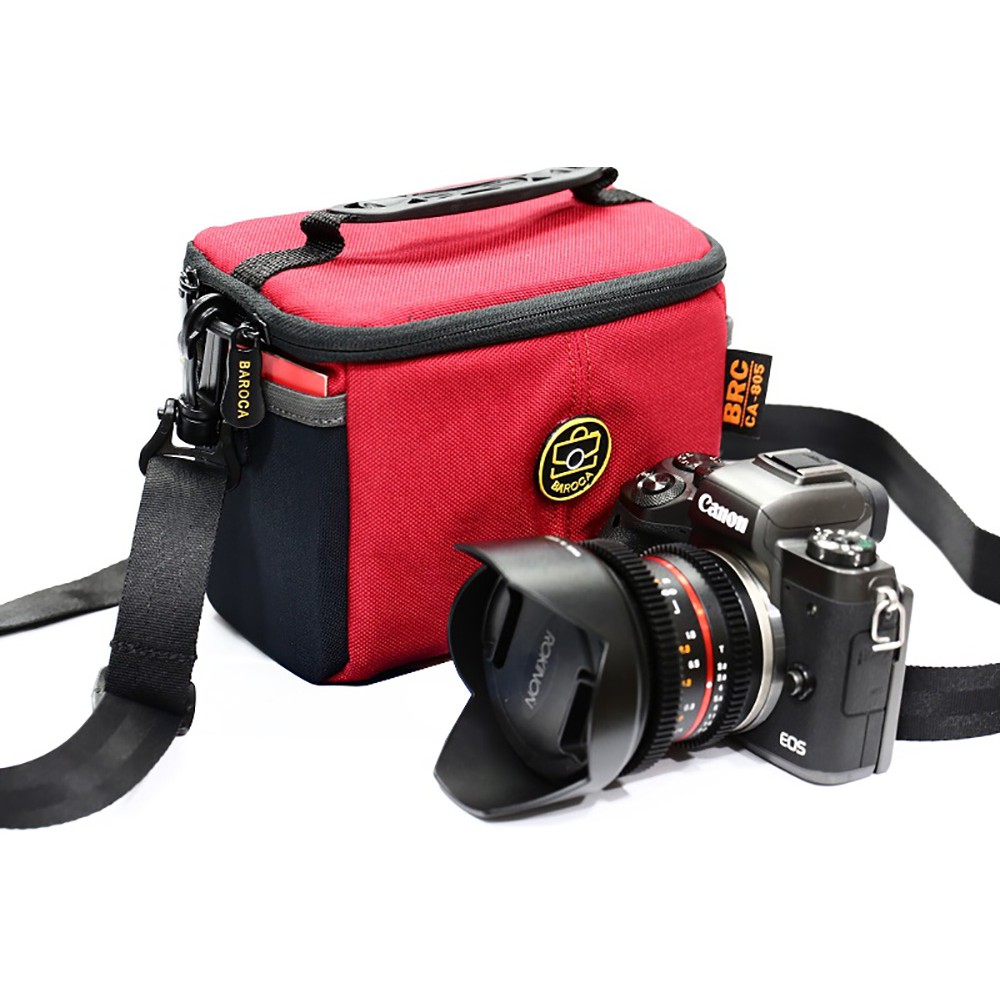 Túi Máy ảnh mini Mirrorless Baroca BRC-805 - Nhỏ gọn, chống thấm (Red)