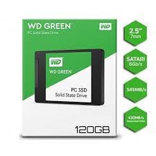 SSD 120GB WD Green 2.5" Sata3 - Bảo Hành 3 Năm, Chính Hãng 100%