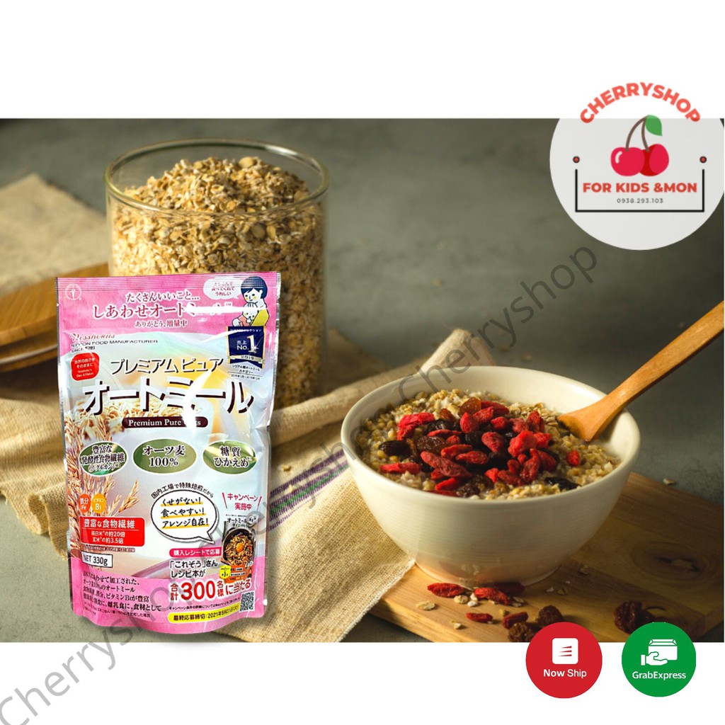 YẾN MẠCH NGUYÊN CHẤT HOKKAIDO 300GR - Hàng Nội Địa Nhật