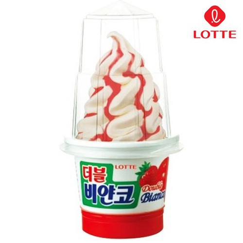 Combo 5 Cây Kem lốc xoáy Bianco Lotte Hàn Quốc 230ml