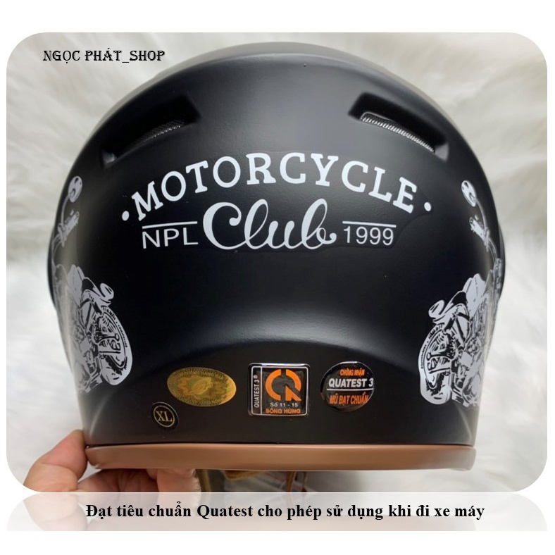 Mũ/nón bảo hiểm fullface NAPOLI LẬT CẰM+ 2 LỚP KÍNH [Hàng chính hãng]_Size XL(58-60cm)