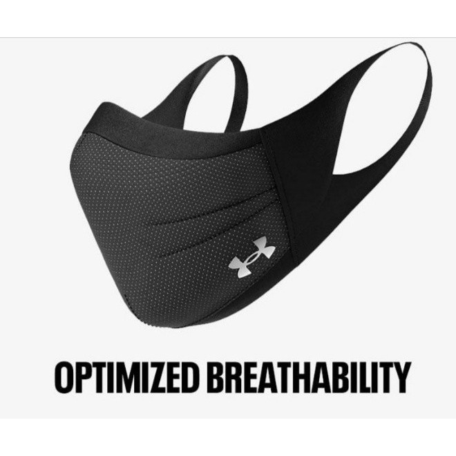 UNDER ARMOUR Official Sport Mask + Free Pouch / Korea Original