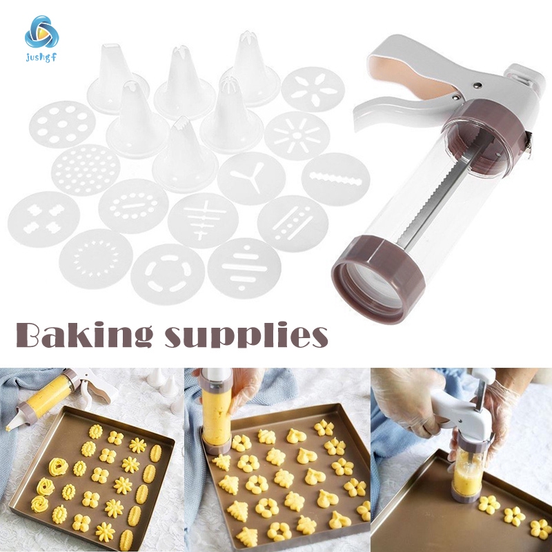 Dụng cụ làm bánh biscuit/cookie khuôn ấn + khuôn tạo hình