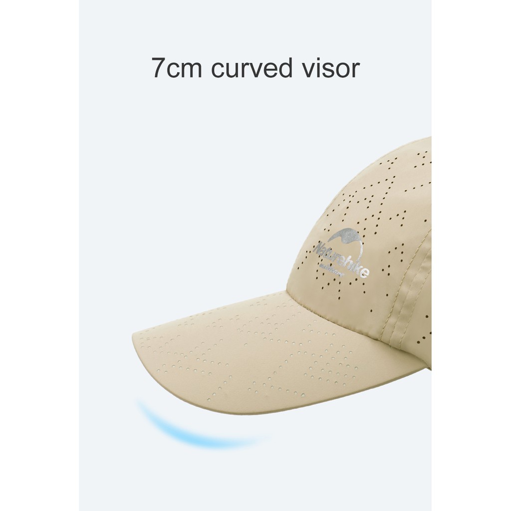 Mũ lưỡi trai thoáng khí chính hãng NatureHike NH20FS003